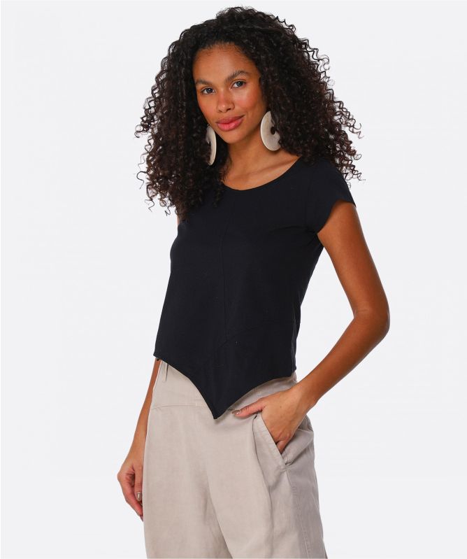 Lurdes Bergada Asymmetric Cotton T-Shirt