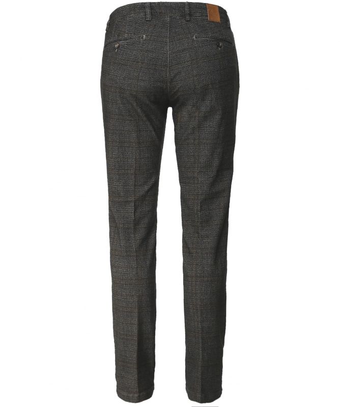 Briglia 1949 Slim Fit Check Trousers