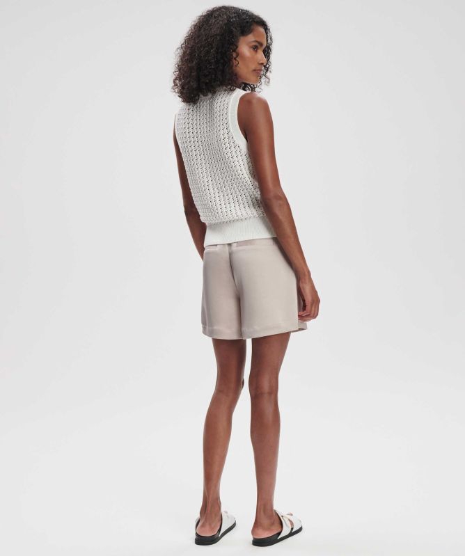 Varley Ferns Open Knit Tank Top