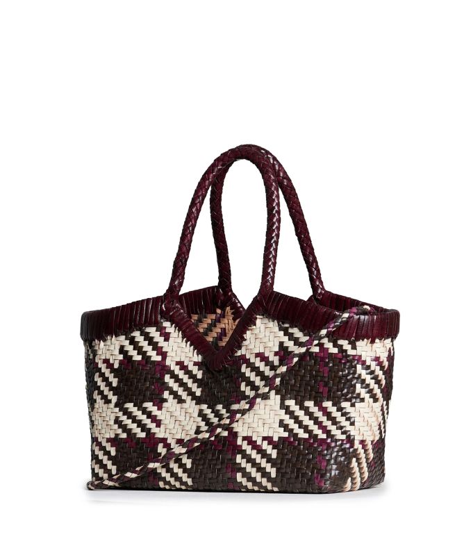 Vipera Monet Madras Woven Tote