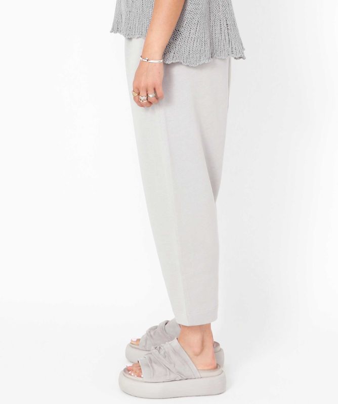 Sort Aarhus Jersey Drop Trousers