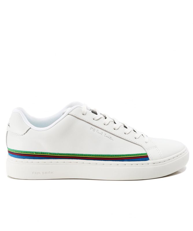 Paul Smith Leather Striped Foxing Rex Trainers