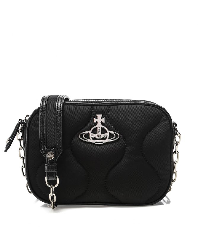 Vivienne Westwood Black Camper Vegan Camera Bag | Jules B
