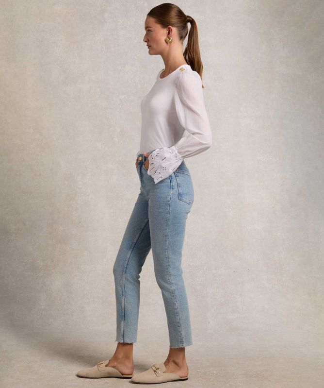 Holland Cooper High Rise Slim Jeans