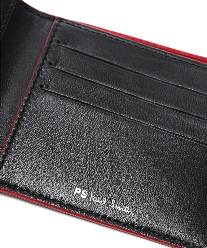 Paul Smith Leather Zebra Billfold Wallet