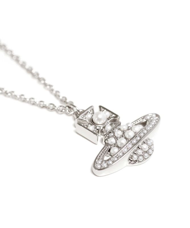 Vivienne Westwood Silver Luzia Bas Relief Necklace | Jules B