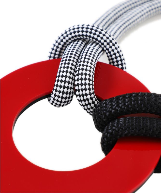 Christina Brampti Plexiglass Circle Necklace