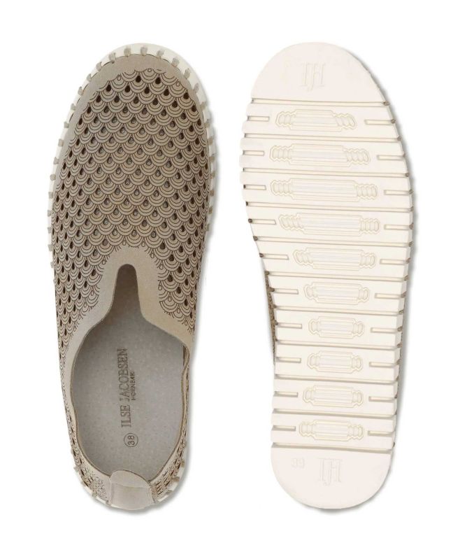 Ilse Jacobsen Tulip Perforated Slip-On