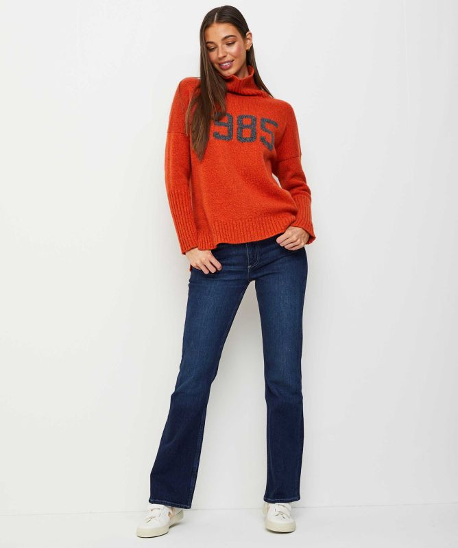 Eddy and Ivy 1985 Merino Cashmere Roll Neck Jumper