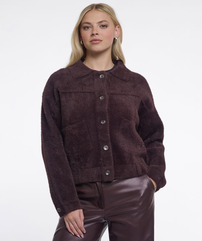 Rino and Pelle Faux Fur Bubbly Jacket