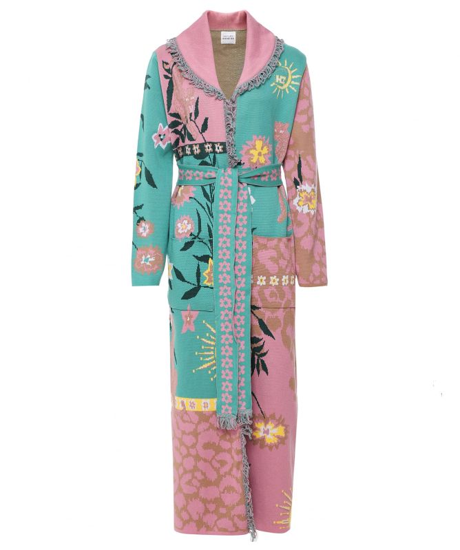 Hayley Menzies Enchanted Leopard Cotton Jacquard Duster