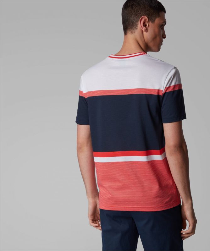 BOSS Striped Tee 8 T-Shirt