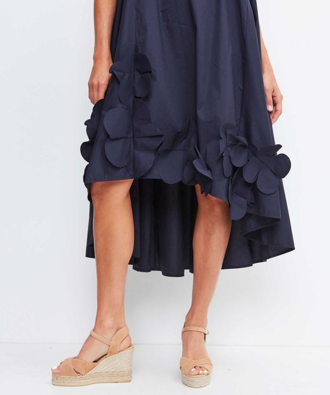 floral halter neck midi dress Elegant Black Floral Halter Neck Midi Dress