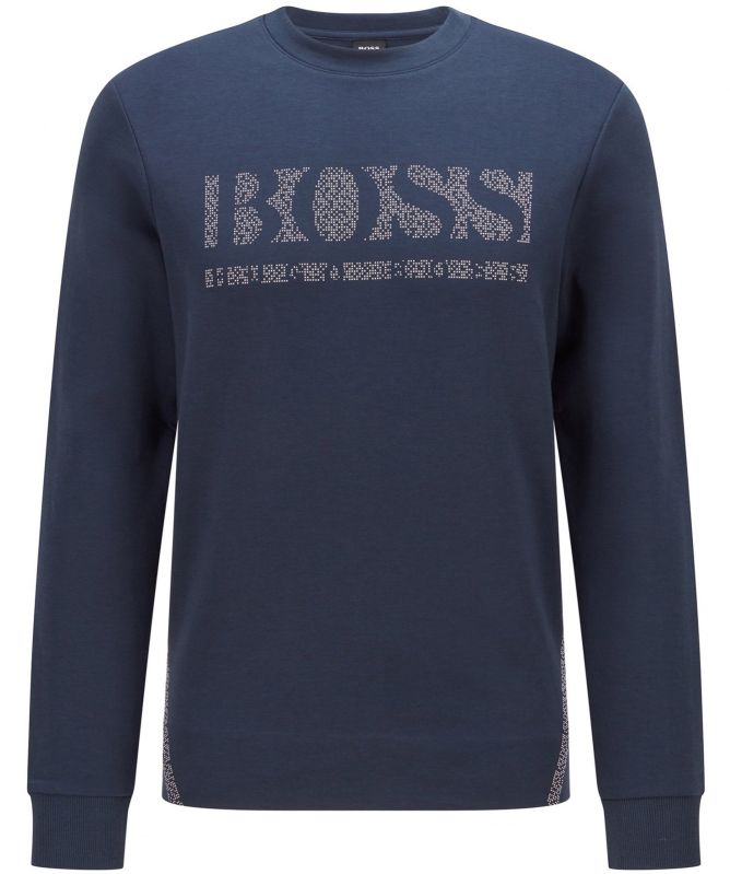 BOSS Slim Fit Salbo Iconic Sweatshirt