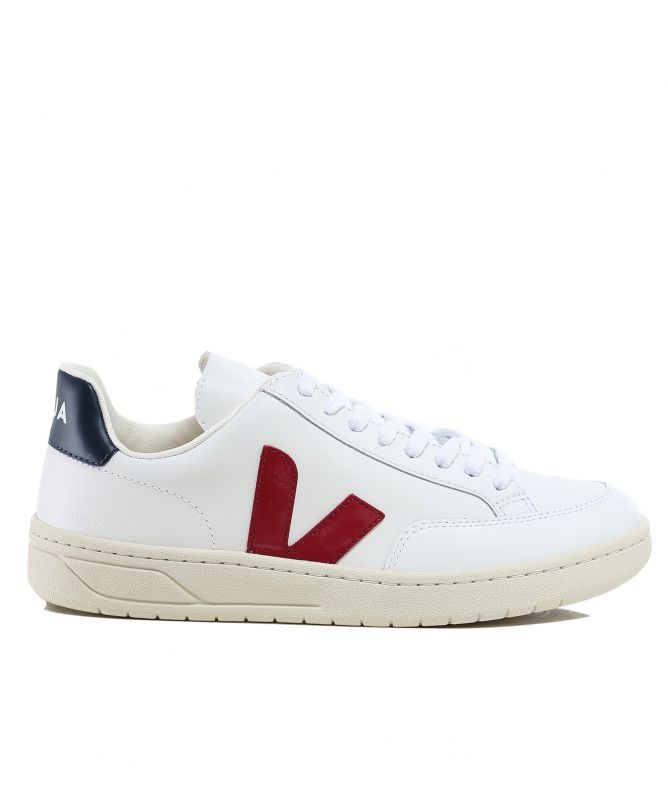 VEJA Mens Leather V-12 Trainers