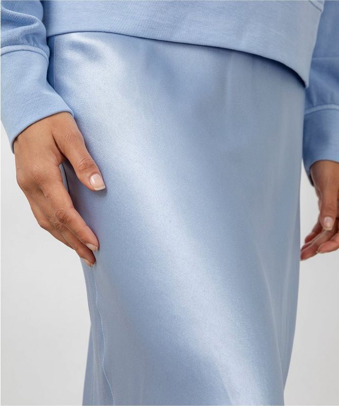 Rails Berlin Satin Midi Skirt