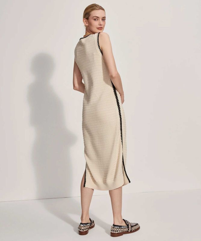 Varley Dwight Tank Knit Midi Dress