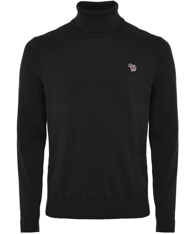 PS by Paul Smith Roll Neck Zebra Jumper 