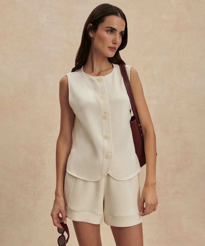 Varley Josie Button-Through Tank