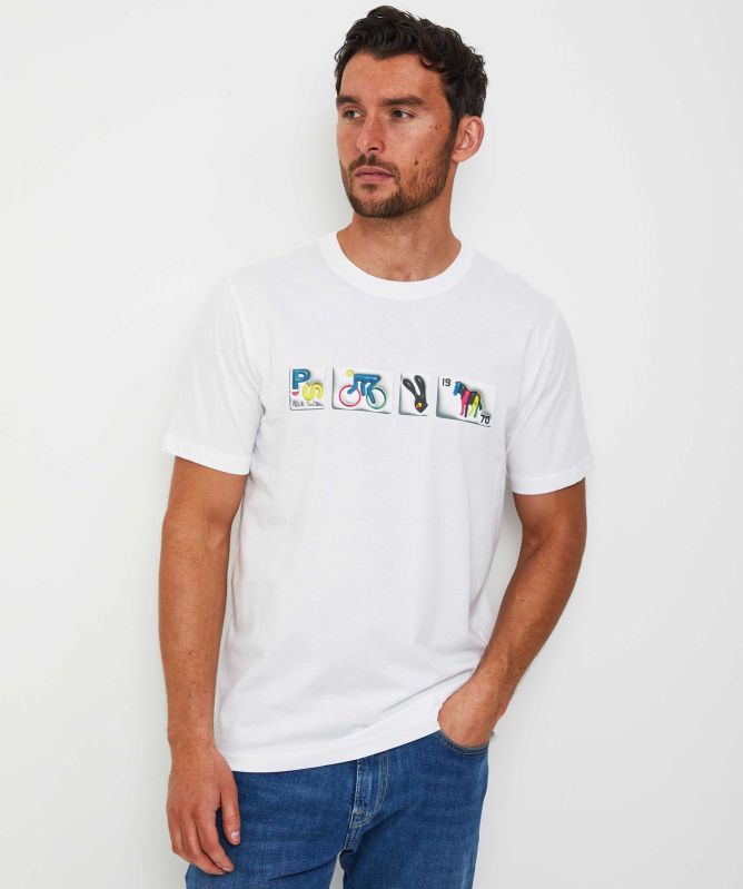 Paul Smith Organic Cotton Badges T-Shirt