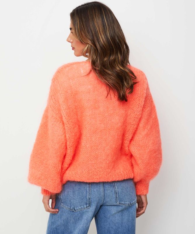 Americandreams Milana Long Sleve Mohair Knit Jumper