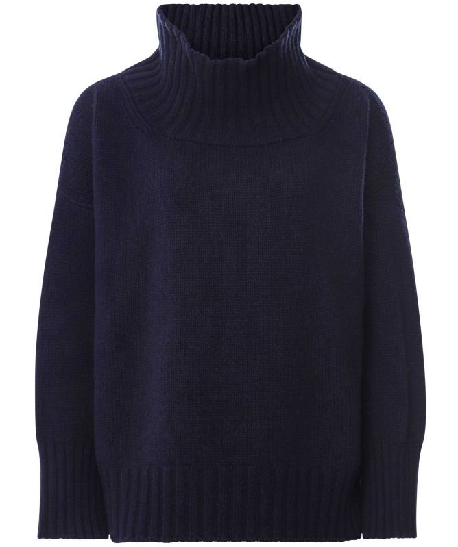 Eddy and Ivy Merino Cashmere High Neck Jumper