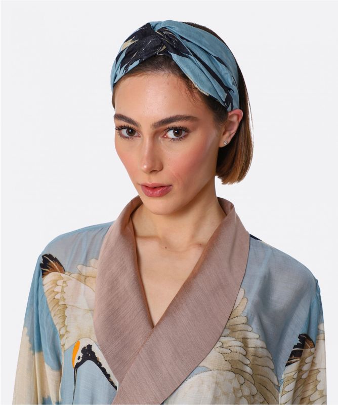 One Hundred Stars Stork Sky Headband
