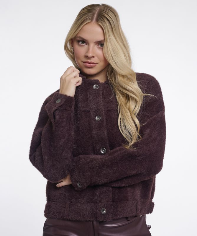 Rino and Pelle Faux Fur Bubbly Jacket