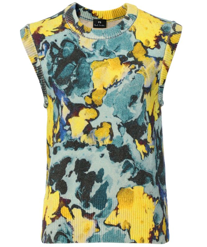 Paul Smith Marble Knitted Vest