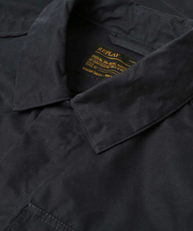 Replay Zip-Through Pocket Overshirt