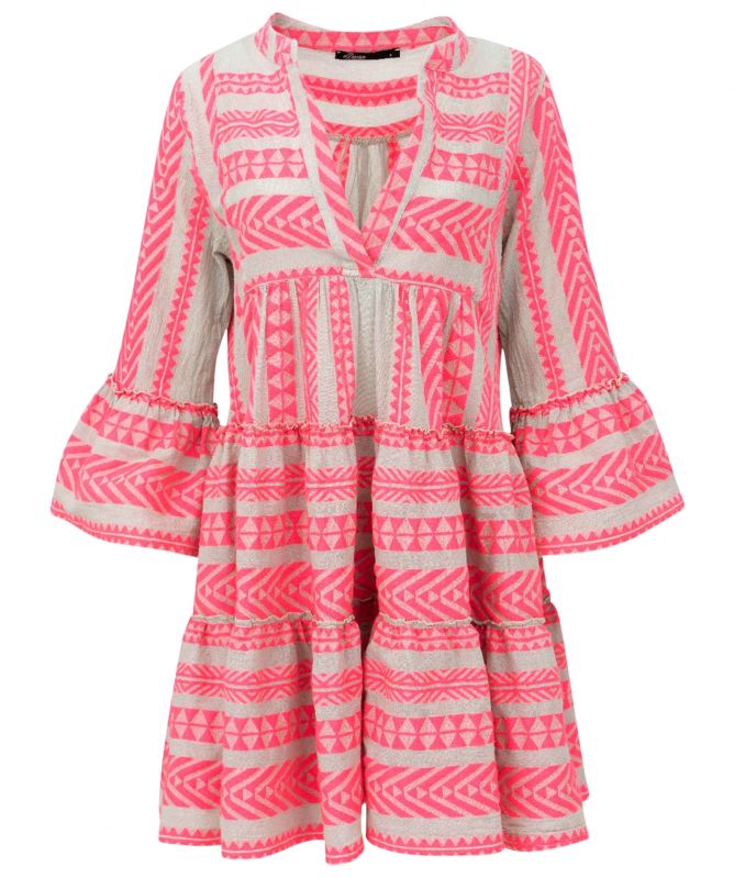 Devotion TWINS Ella Neon Embroidered Mini Dress