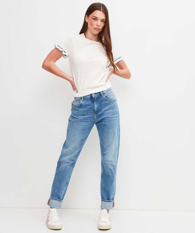 Replay Ladies Jeans Marty, 009, medium blue., 29W / 28L