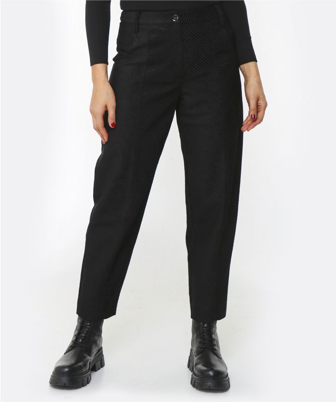 Annette Gortz Salto Ribbed Ankle Trousers