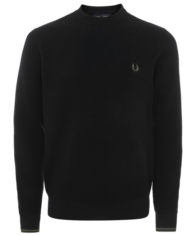 Fred Perry Waffle Stitch Jumper