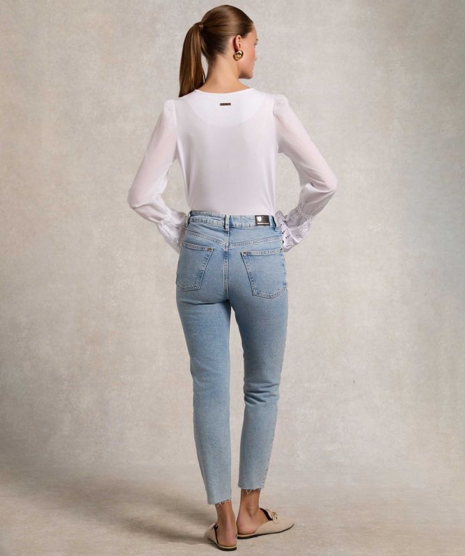 Holland Cooper High Rise Slim Jeans