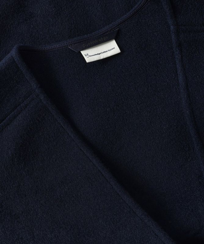Knowledge Cotton Wool Zip Vest