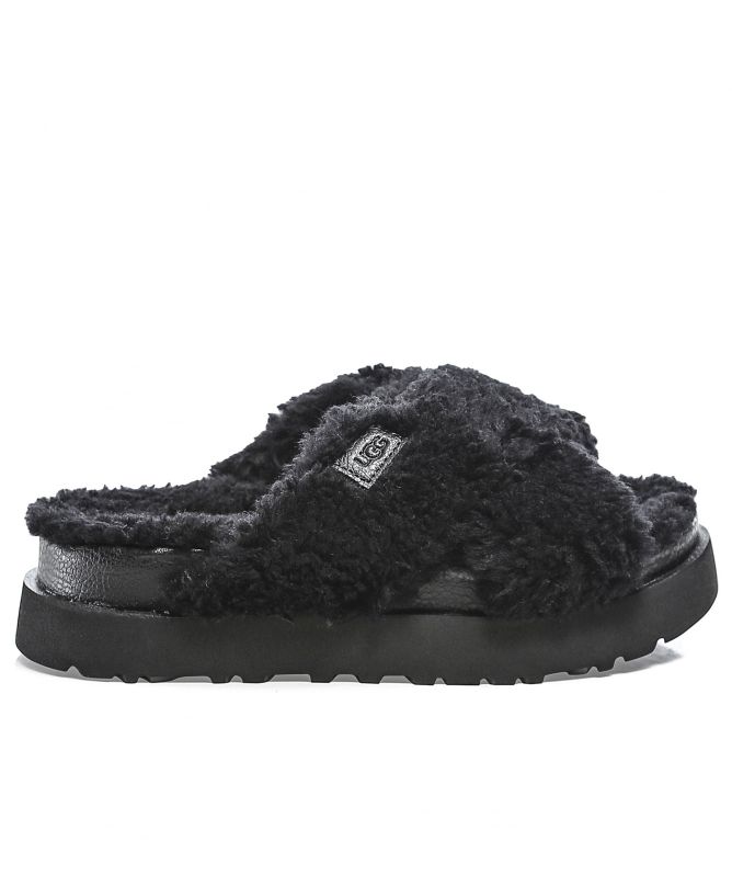 UGG Fuzz Sugar Cross Slide