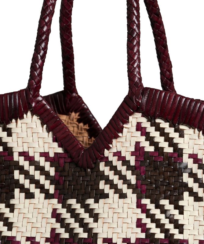 Vipera Monet Madras Woven Tote
