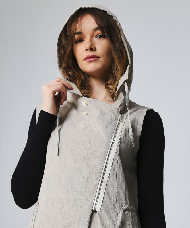 Lurdes Bergada Hooded Zip Jumpsuit