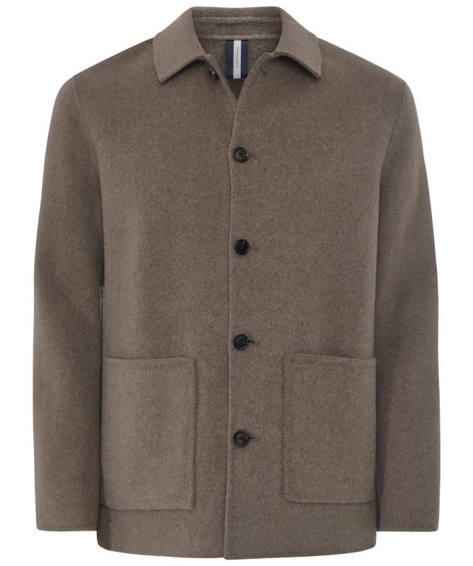 Profuomo Wool Single Layer Overshirt