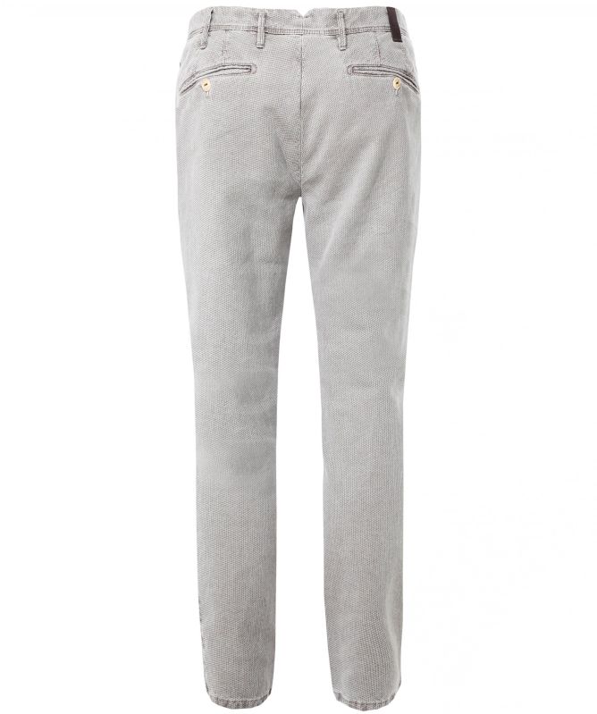 MMX Slim Fit Woven Textured Lupus Trousers