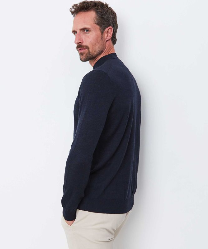 Thomas Maine Merino Turtleneck Jumper
