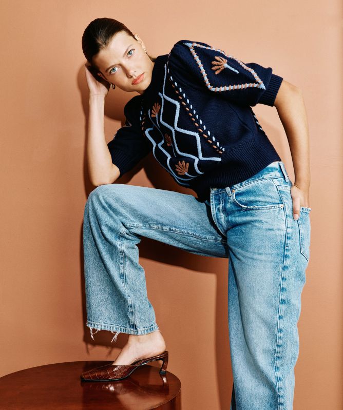 Rails Addy Cable Knit Jumper