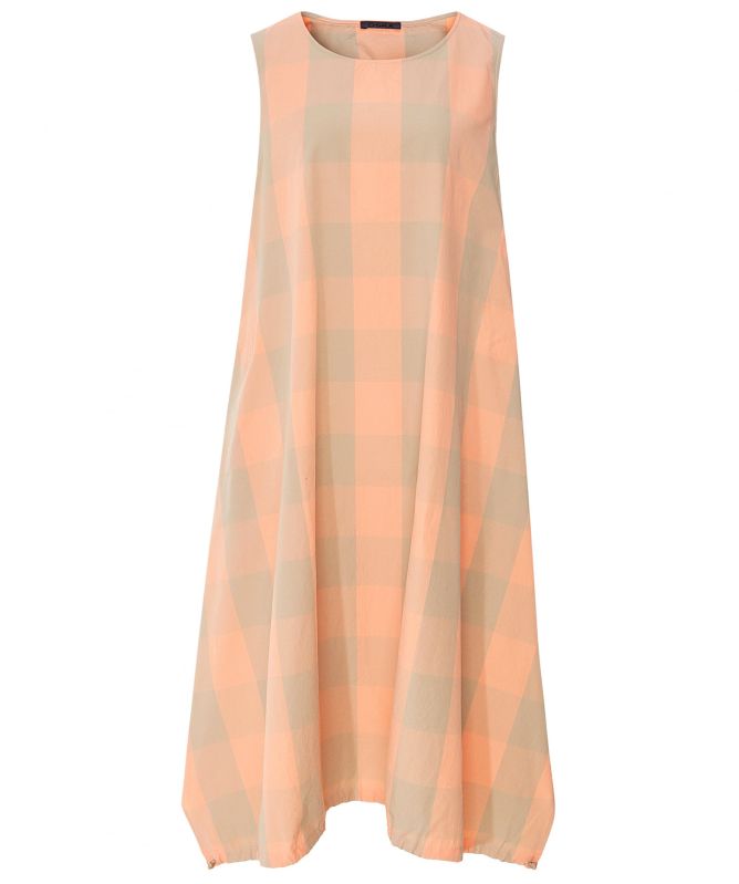 OSKA Helmer Cotton Check Dress