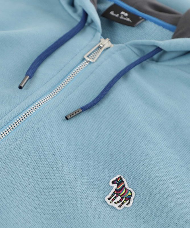 Paul Smith Zebra Patch Zip Hoodie