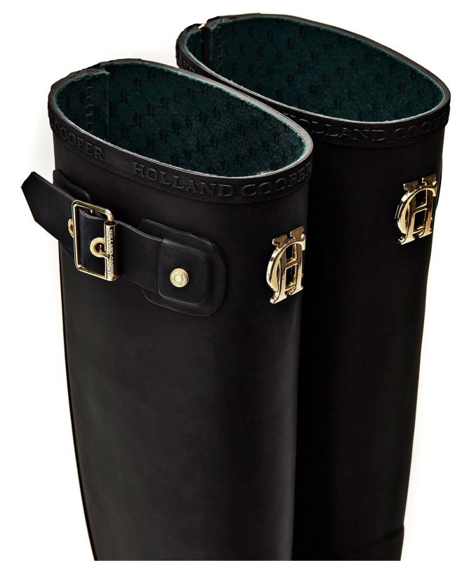 Holland Cooper Zip Chelsea Wellington Boots