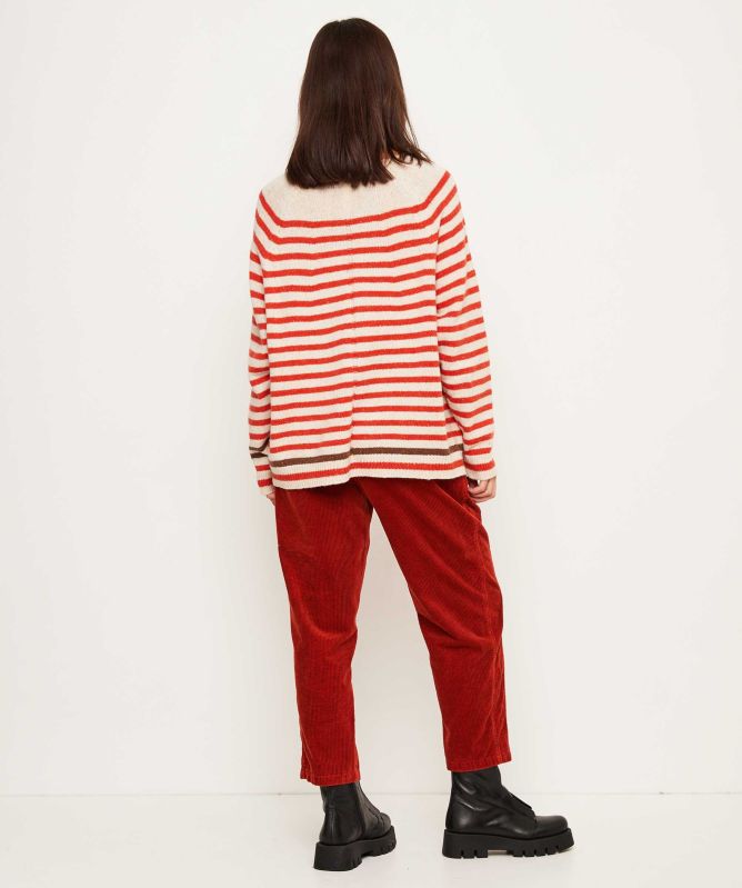 ISCHIKO Noha Cotton Cord Trousers