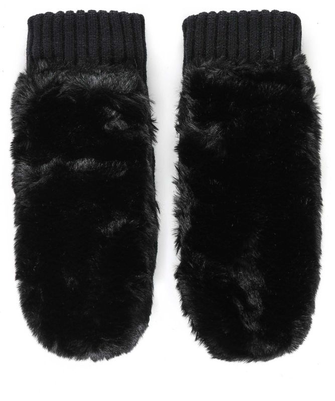 Rino and Pelle Oxo Faux Fur Mittens