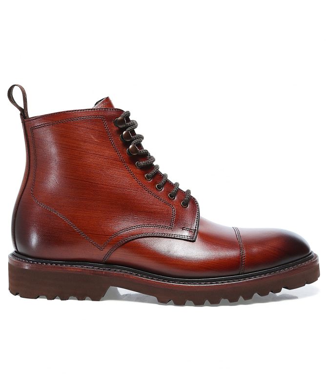 Loake Leather Reynolds Derby Boots