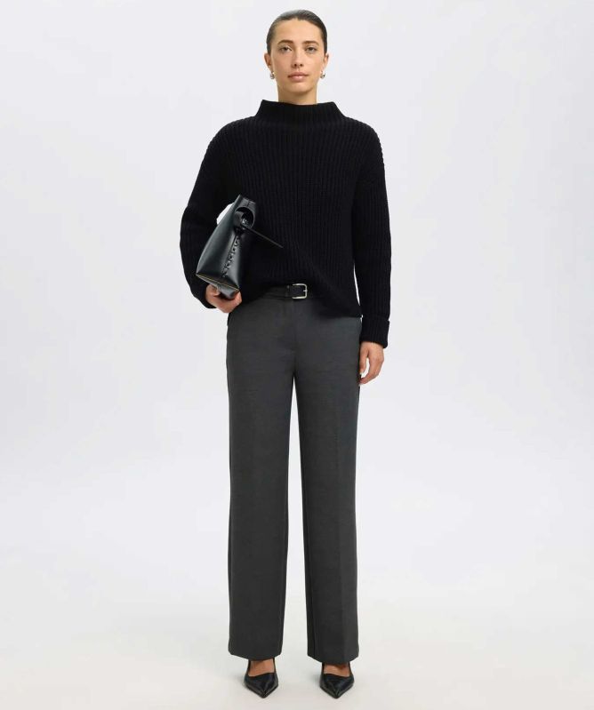 Selected Selma Ribbed Jumper